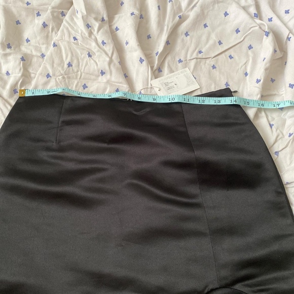 Sandy Liang Cut Out Skirt in Black - Picture 4 of 4